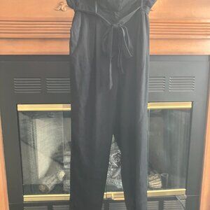 Socialite Black Paper bag Pants L